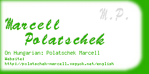 marcell polatschek business card